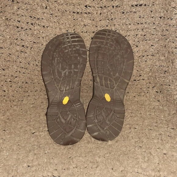 CHACO Z/1 Sandals-Braided Multicolor Geometric Neutrals-Classic-Sz 9-Excellent - Picture 8 of 8